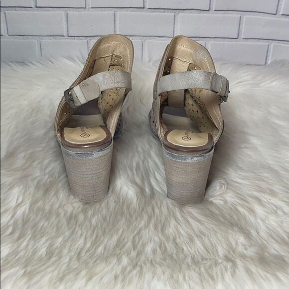 Unity In Diversity Freita Ruched Sandals Sz 39/9 - Picture 3 of 6